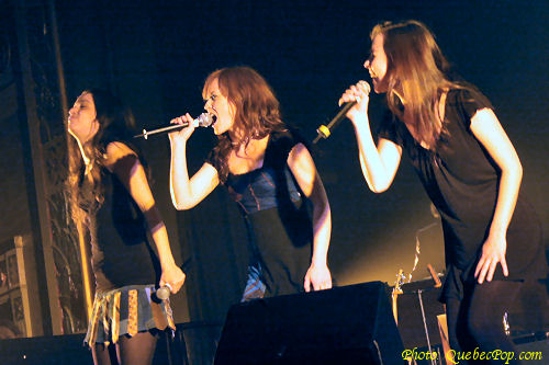 Alecka, Mara Tremblay et Viviane Audet