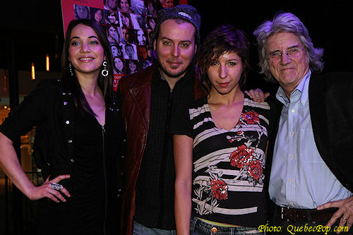 Karima Brikh, Moran, Catherine Major et Fran�ois Guy