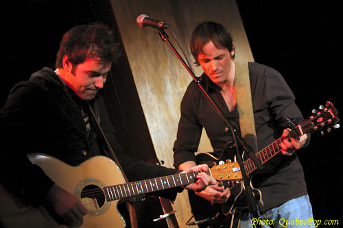 Bruno Labrie et Christian Sbrocca