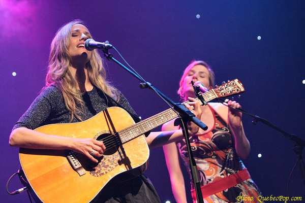 Brigitte Saint-Aubin et Andrea Lindsay